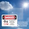 Signmission Lead Renovation Work Danger Sign, Plastic, 10in W x 7in L, 2PK OS-2PACK-DS-P-710-L-2182 - alternate 5